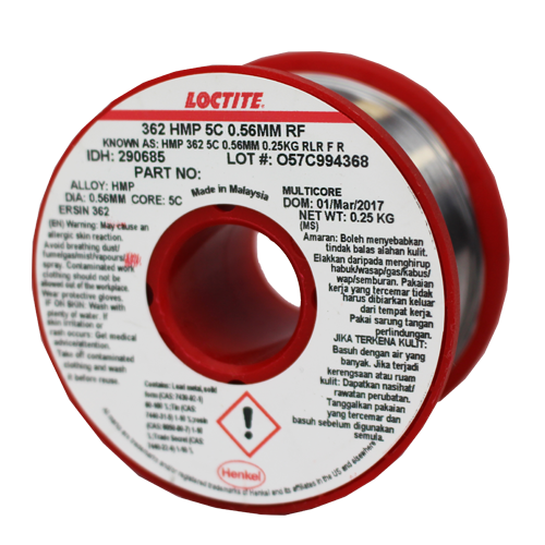 MULTICORE 362 HMP 5C 0.56MM RF 250G (MOQ 20)